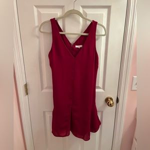 Parker Magenta mini dress, size small